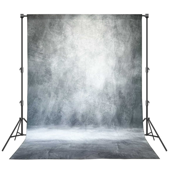 8x10ft Abstract Gray Professional Photography Backdrop for Portrait Photo Props Booth Background Photoshoot Studio with Ployester Fabric Roller Pocket on Top