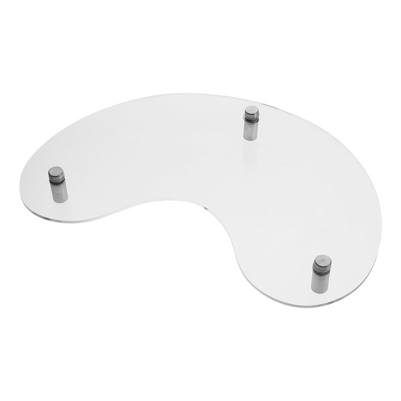 WASHWEPE Bread Tray Acrylic 1Pcs 11.0X7.1X0.1In