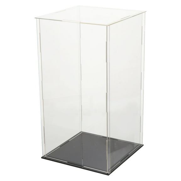 1pc Clear Acrylic Display Case for Model Toys, Transparent Storage Container for Collectibles and Miniatures
