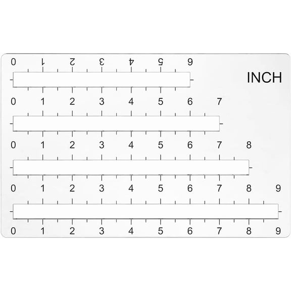 1pc Acrylic Zipper Making Accessories Rectangle 250x160x3mm Craft