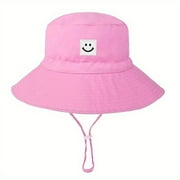 1pc Adjustable Baby Sun Hat for Boys and Girls - Perfect for the Beach and Outdoor Activities