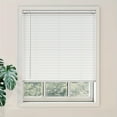 thumbnail image 1 of 1pc Adjustable Cordless Vinyl Mini Blinds For Windows, Classic Style, Light Filtering Shades, No Tools-No Drill Installation (20-48 Inch Widths, 36 To 72 Inch Heights), 1 of 9