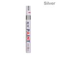 thumbnail image 1 of 1pc Album DIY Multifunction Waterproof Scratch Repair Permanent Touch Up Paint Pen Car Tyre Marker Tire Tread Rubber SILVER, 1 of 1