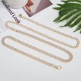 thumbnail image 1 of 1pc Alloy 3-Row Full Rhinestone Body Chains Bikini Jewelry for Woman Golden 1150mm, 1 of 1