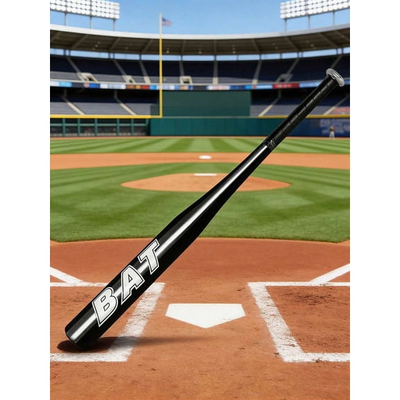 1pc Aluminum Alloy Baseball, Softball & T-Ball Bat, Lightweight Construction with High Gloss Finish for Backyard Practice & Recreational Sports