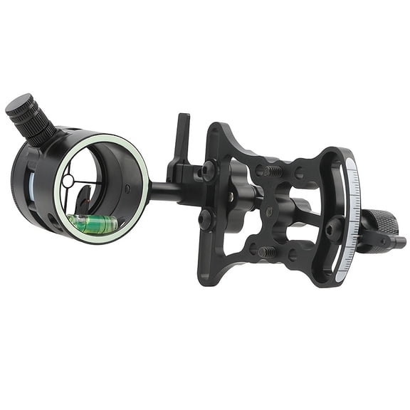 1pc Aluminum Alloy Lever Dual-pin Sight Supports Multi-speed Quick Adjustment, An Outdoor Hunting Competition And Training Accessory
