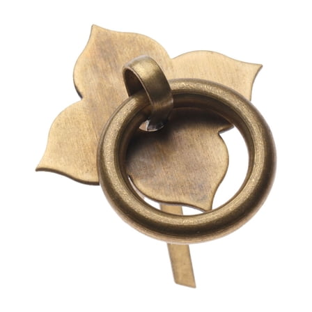 1pc Antique Brass Door Ring Knobs Drawer Cabinet Closet Kitchen Pull Cupboard Furniture Handle Vintage Furniture Brass Hardware