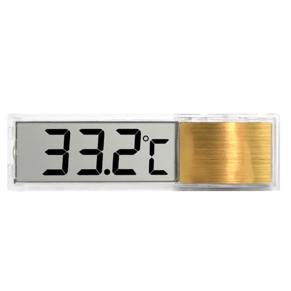 1pc Aquarium Thermometer Digital LED Electronic Fish Tank Temperature Fish Turtle Temp Meter Aquarium Decoration