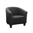 thumbnail image 1 of 1pc, Armchair Slipcovers Waterproof Sofa Chair Slipcovers, Stretch Soft Chair Covers for Living Room Anti-slip and Easy Care Modern Solid Furniture Protector, 1 of 7