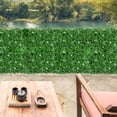 thumbnail image 1 of 1pc Artificial Plant Panels, Artificial Hedges Panels,Simulation Boxwood Wall Backdrop,Faux Grass Decorative Fence,Plastic Ivy Leaf Screening for Home Garden Wedding Wall, 1 of 5