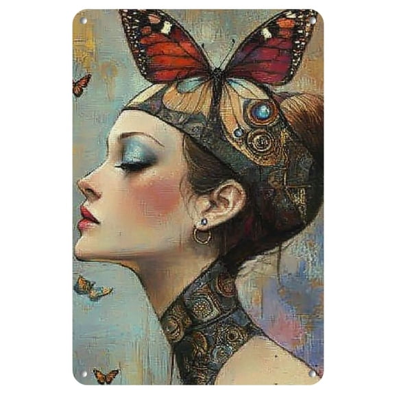 1pc, Artistic Sheet Painting, 8x12inch, Frameless Artwork, Decorative Wall Hanging, Oil Painting, Murals, Artist's Drawing Set, Craft Supplies