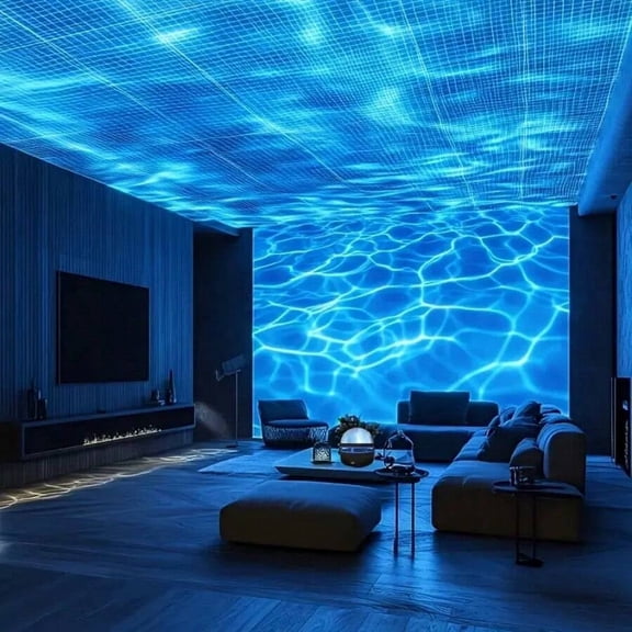 1pc Aurora Northern Lights Projector with Remote Control for Office, Bedroom, Game Room, Ceiling, Party