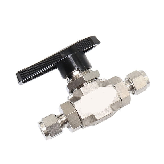 1pc BALL VALVE Shut Off 1/8 1/4 3/8 1/2 Inch 6 8 10 12 Mm Tube Fitting Stainless Steel Replace ,Easy to Operate