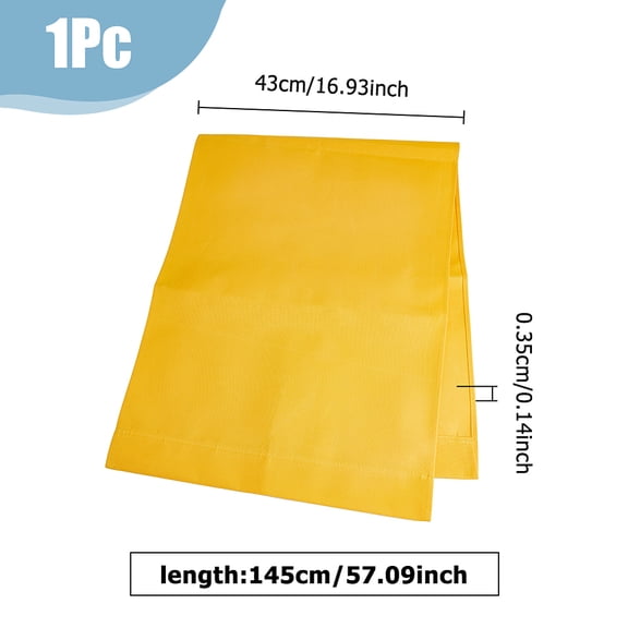 1pc Beach Chair Replacement Fabrics 45x16.92 Inch Sling Chair Replacement Canvas Yellow Patio Sling Chairs Cloth Outdoor Folding Chair Fabric for Home Beach Chair Garden Courtyard