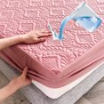 1pc Bed Cover Double Bedspread Waterproof Mattress Protector Single