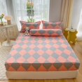 1pc Bed Mattress Fitted sheet King Queen Size sheet Allaround Elastic