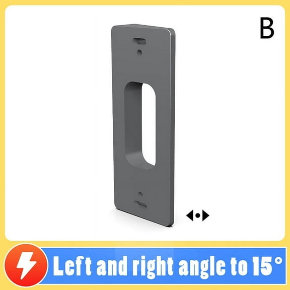 1pc Blink Video Doorbell Wedge Mount Bracket Wireless Video Doorbell