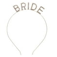 1pc Bridal Headband Bridal Accessories Bride Letter Headband for