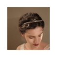 thumbnail image 1 of 1pc Bride's Crown Shaped Hair Accessory With Rhinestone Decor, Perfect For Wedding, Birthday, Party, Banquet, 1 of 5