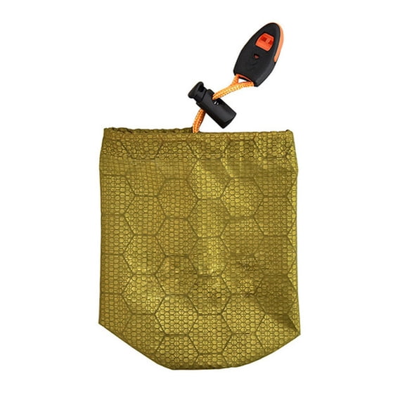 1pc Camping Sleeping Bag Storage Bag Waterproof Compression Stuff Sack Outdoor Drawstring Design Pack Hiking Accessories