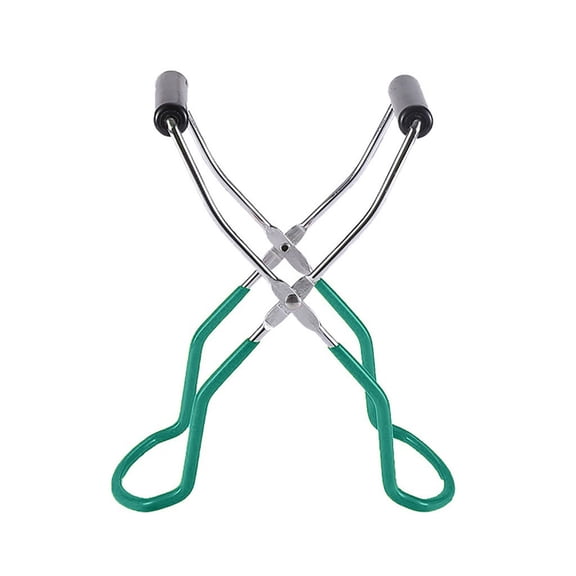 1pc Canning Jar Lifter Tongs Stainless Steel Jar Lifter with Grip Handle for Slip Wide-Mouth Clip for Kitchen Restaurant