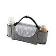 thumbnail image 1 of 1pc Car Bag Stroller Pouch Organizer Wheel Chair Storage Tote Universal Stroller Organizer Stroller Bag Attachment Wheelchair Bag Cup Holder Polyester Feeding Bottle 13 Organizer for Storage Storage, 1 of 9