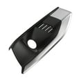thumbnail image 1 of 1pc Car Front Right Fog Light Grill for Audi A4L 2020-2022 No.8WD807681L ABS Black Silver Tone, 1 of 7