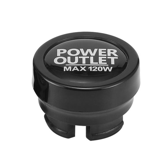1pc Car Socket Plug Protective Cover Power Outlet Button Cap Vehicle Accessories