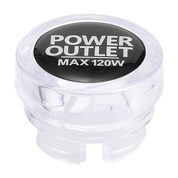 1pc Car Socket Plug Protective Cover Power Outlet Button Cap Vehicle Accessories