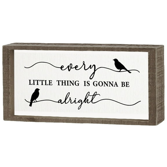 1pc Carved Wooden Display Board Sign for Home Wall Decorations Rectangle with Bird Snow 254x108x45mm