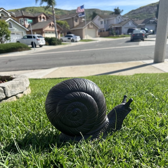 1pc Cast Iron Snails, Gardening Outdoor Snails, Gardening Statue Snails, Handicraft Snails, Decorative Snails