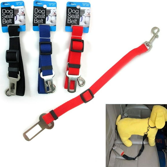 1pc Cat Dog Pet Safety Car Vehicle Strap Seat Belt Adjustable Harness Lead New
