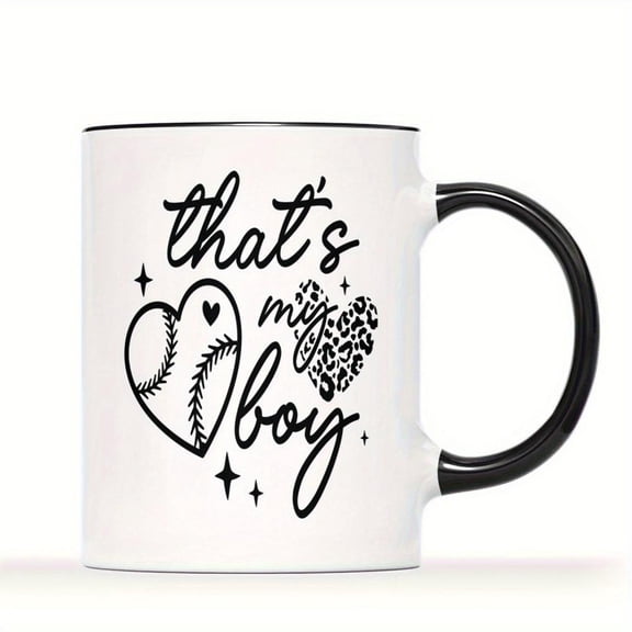 1pc Ceramic Mug Coffee Cup Insulated Reusable High Temperature Resistant Easy to Clean Comfortable Grip Smooth and Beautiful Lines Suitable Hot and Co