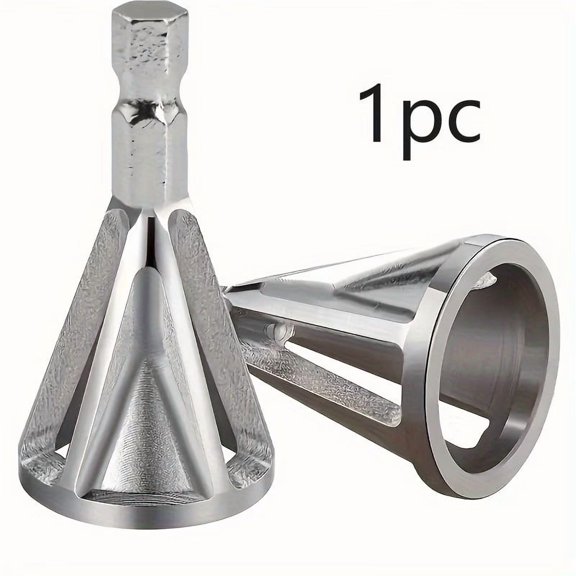 1pc Chamfering Knife - Precision Deburring and Chamfering Tool for Electric Milling Cutter, Edge Trimming and Scraping, Compatible with Various Chuck Electric Drills