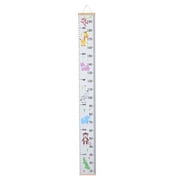 1pc Children Growth Chart Kids Height Ruler Removable Wall Hanging Measurement