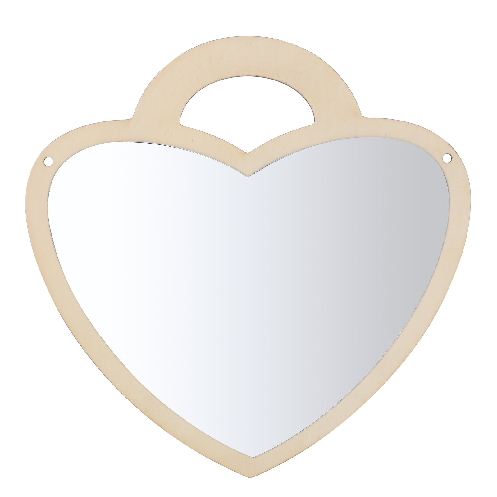 1pc Children Room Acrylic Mirror Wall Stickers Heart Shape Mirror Wall