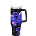 thumbnail image 1 of 1pc Christianity 40oz Tumbler with Straw & Handle - Insulated Stainless Steel Cup | Holiday Gift for Man Women (Christmas, Valentine's, Birthday), 1 of 5