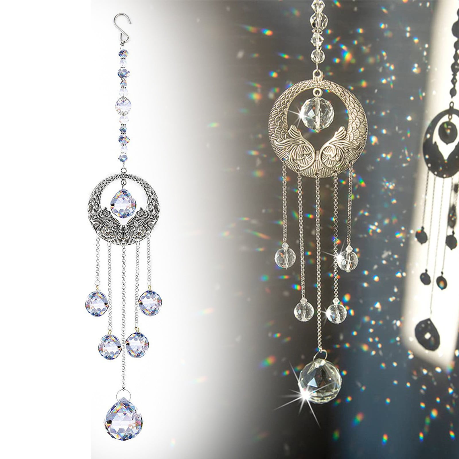 1pc Christmas Hanging Decorations Bead Garland 6mm Paper Christmas