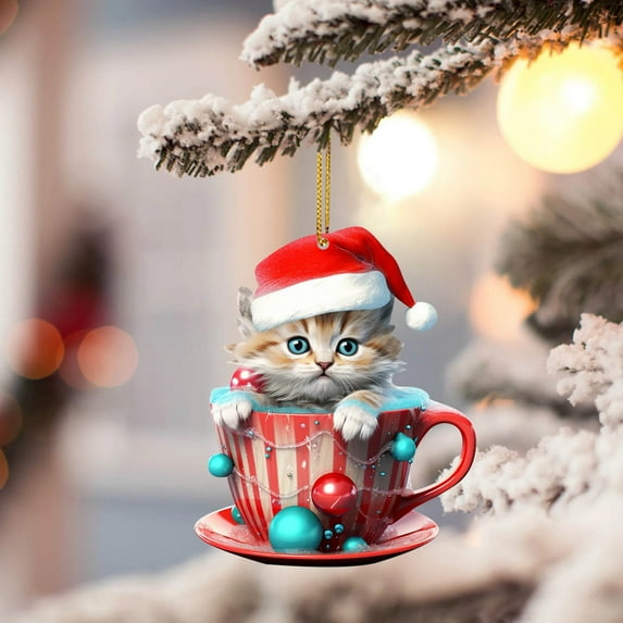1pc Christmas Tree Ornament Christmas Ornament Christmas Decorations Vintage Christmas Ornaments Acrylic Christmas Pendant Hanging Christmas Decorations Indoor Ornaments For For
