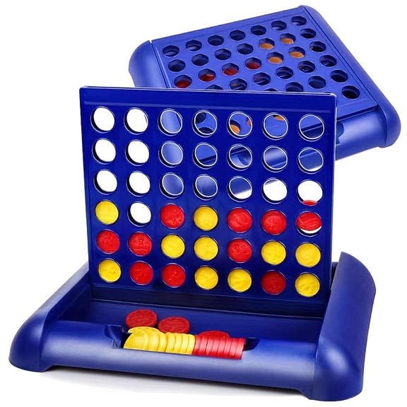 1pc Classic Four in a Row Game for Family Entertainment, Ideal Gift for Halloween/Thanksgiving/Christmas