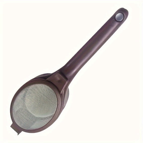 1pc Coffee Filter Spoon - Compact & Efficient Coffee Capsule Powder Sifter, Essential for Coffee Machines & Baking, Food-Safe Plastic, No Electricity