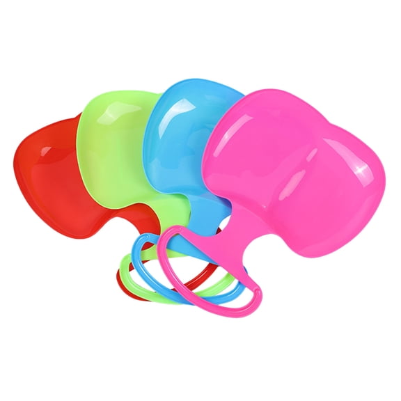 1pc Color Random Sliders Sledge with Handle; Slider Sledge Snow