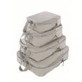 thumbnail image 1 of 1pc Compression Packing Cubes, Clothes Storage, Travel Storage Bag Set, Reusable Waterproof Large Capacity Compression Organizer, Double-layer Double-, 1 of 5