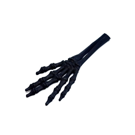 1pc Cool Black Size: 13*5*3cm 3D Printed Halloween Skull Hand And Claw Skeleton Ornament