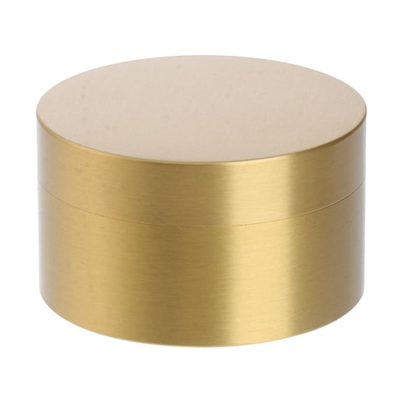 1pc Copper Tea Can Portable Tea  Delicate Tea Canister Moisture Proof Jar