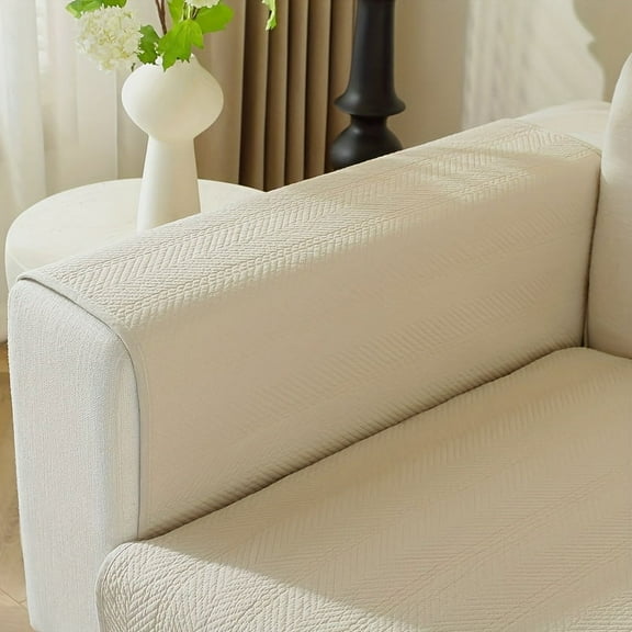 1pc Cotton Sofa Cover Sofa Slipcover  Couch Cover Four Seasons Universal Furniture Protector For Bedroom Office Living Room Home Decor