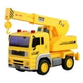 thumbnail image 1 of 1pc Crane Truck Toy Construction Vehicle Truck Toy Educational Toy With Battery, 1 of 8