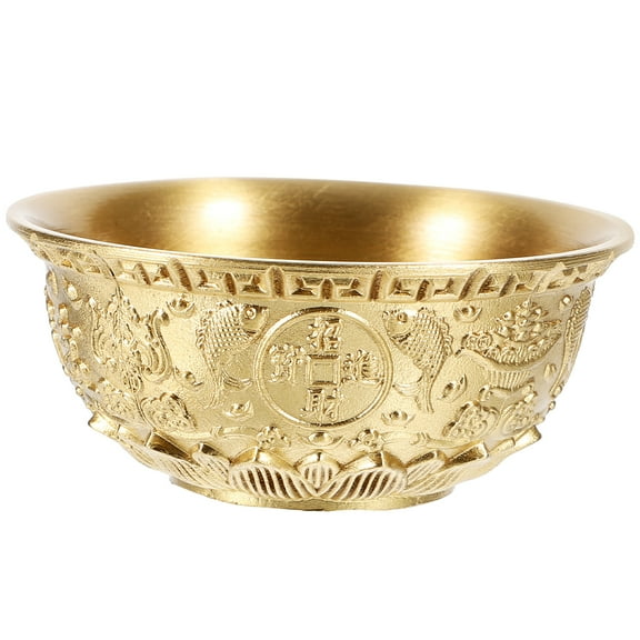 1pc Creative Adornment Party Gift Temple Offering Simulation Golden Cornucopia
