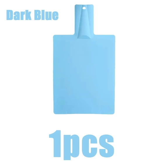 1pc Creative Foldable Plastic Cutting Board Shovel-Shaped Plastic Chopping Board Cutting Vegetables Meat Fruits Kitchen Utensils