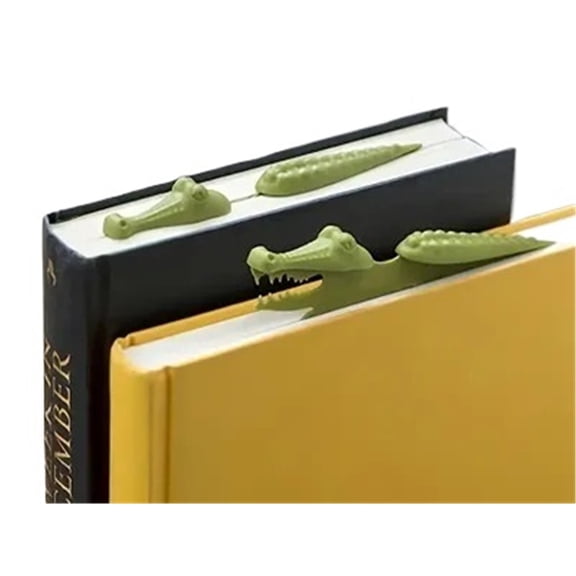 1pc Crocodile Bookmark (Alligator) 3D Printing